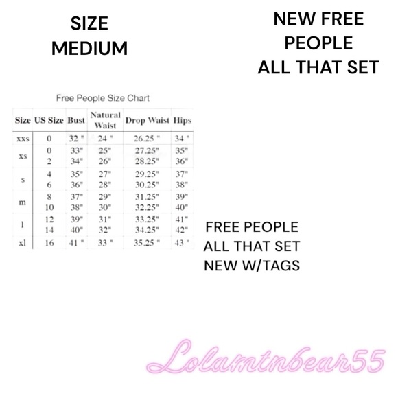 FREE PEOPLE MOVEMENT ALL THAT BRIGHT OPEN SIDE 2 PIECE SET NEW W/TAGS SZ MEDIUM - Picture 9 of 10